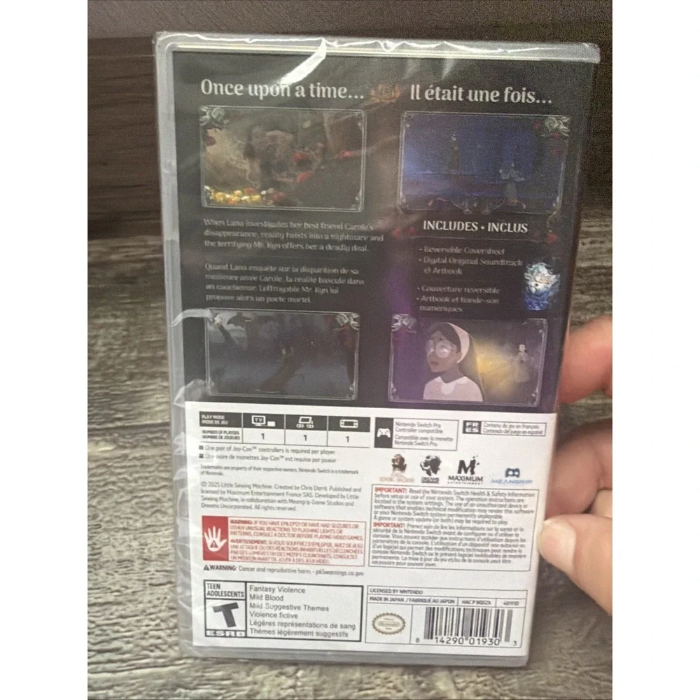 NINTENDO SWITCH BYE SWEET CAROLE BRAND NEW FACTORY SEALED